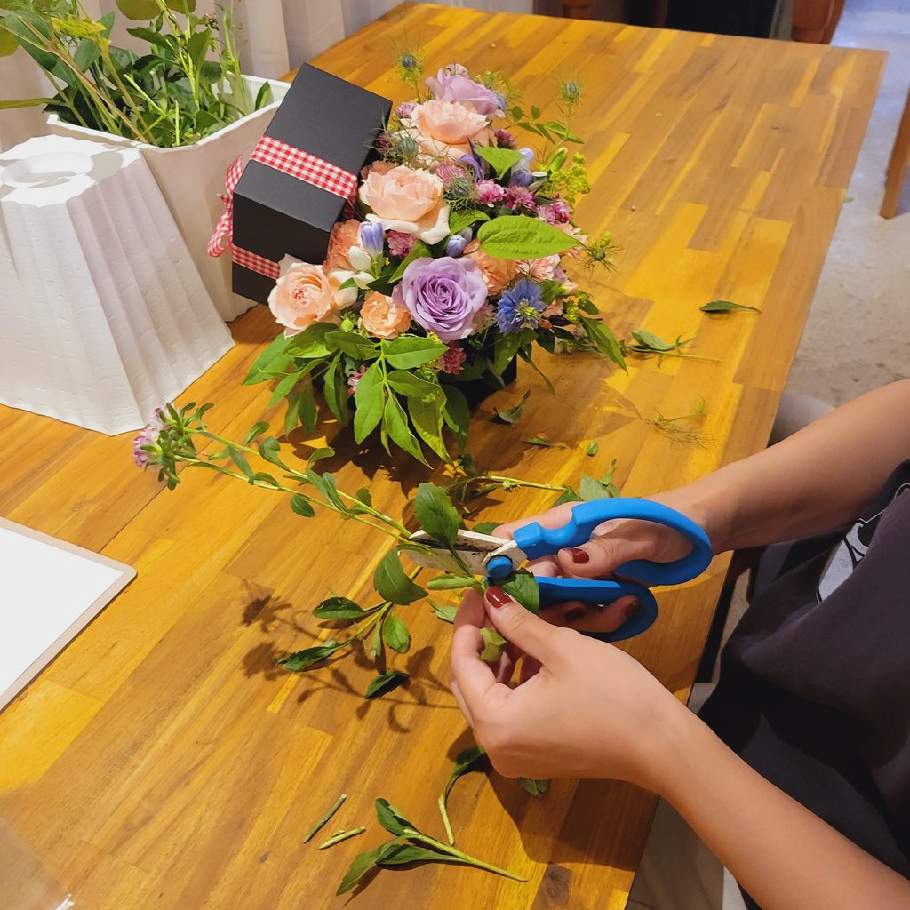 小さく始めるお花教室　自宅サロン